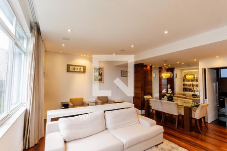 Sala de apartamento à venda com 3 quartos, 142m² em Jardim, Santo André