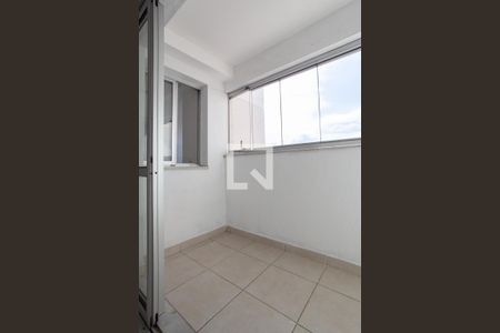 Varanda da Sala de apartamento à venda com 3 quartos, 93m² em Heliópolis, Belo Horizonte