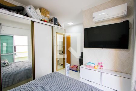 Quarto 1 - Suíte de apartamento para alugar com 2 quartos, 56m² em Jardim Ocara, Santo André