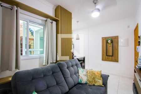 Sala de apartamento para alugar com 2 quartos, 56m² em Jardim Ocara, Santo André