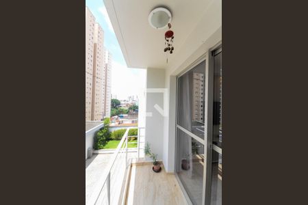 Varanda da Sala de apartamento à venda com 2 quartos, 76m² em Vila Progresso, Guarulhos