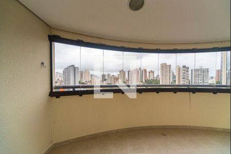 Varanda da Sala de apartamento à venda com 3 quartos, 140m² em Vila Assunção, Santo André