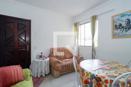 Sala de apartamento para alugar com 2 quartos, 60m² em Parque Santos Dumont, Taboão da Serra