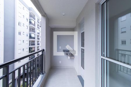 Varanda da Sala de apartamento para alugar com 2 quartos, 53m² em Jardim Recanto Suave, Cotia