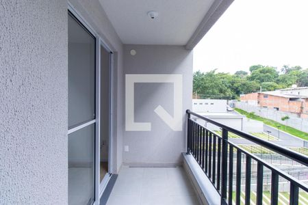 Varanda da Sala de apartamento para alugar com 2 quartos, 53m² em Jardim Recanto Suave, Cotia