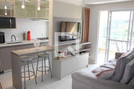 Sala de apartamento para alugar com 2 quartos, 61m² em Jardim Torino, Cotia