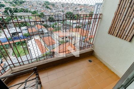 Varanda da Sala de apartamento para alugar com 3 quartos, 75m² em Vila Pirajussara, São Paulo