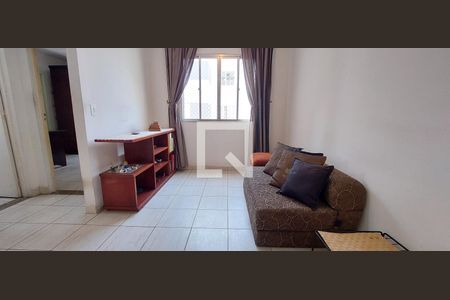 Sala de apartamento à venda com 2 quartos, 57m² em Vila Valparaíso, Santo André