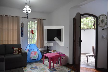 Sala de casa para alugar com 3 quartos, 129m² em Jardim Monte Libano, Santo André