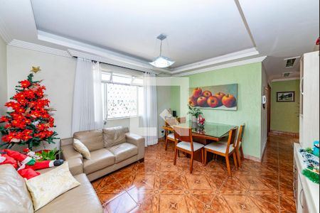 Sala de apartamento à venda com 3 quartos, 72m² em Alto dos Pinheiros, Belo Horizonte