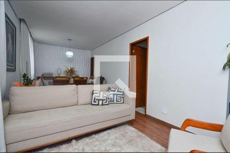 Sala de apartamento à venda com 3 quartos, 85m² em Sagrada Família, Belo Horizonte