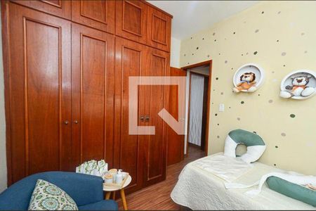 Quarto de apartamento à venda com 3 quartos, 85m² em Sagrada Família, Belo Horizonte