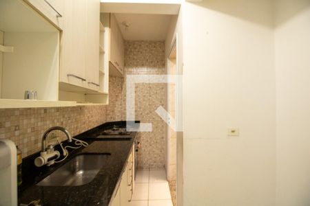 Cozinha de apartamento à venda com 2 quartos, 50m² em Jardim , São Caetano do Sul