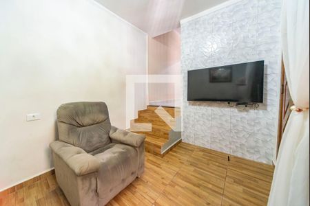 Sala de casa à venda com 3 quartos, 120m² em Vila Suíça, Santo André