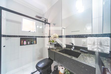 Banheiro  de casa à venda com 3 quartos, 120m² em Vila Suíça, Santo André