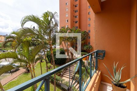 Varanda de apartamento à venda com 3 quartos, 88m² em Chácara da Barra, Campinas