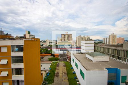 Vista da sala de apartamento à venda com 2 quartos, 88m² em Centro, Santo André