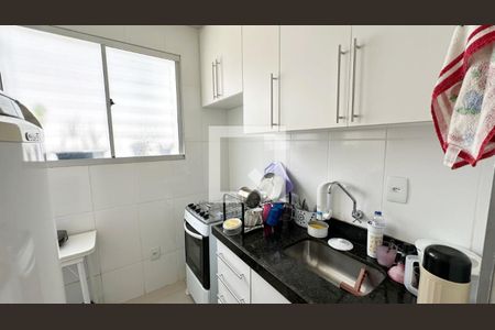 Cozinha de apartamento à venda com 2 quartos, 47m² em Manacás, Belo Horizonte