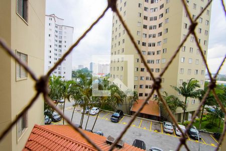 Vista da sala de apartamento à venda com 3 quartos, 60m² em Parque Marajoara, Santo André