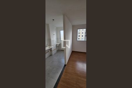 Sala de apartamento para alugar com 2 quartos, 47m² em Chácara São Pedro, Aparecida de Goiânia