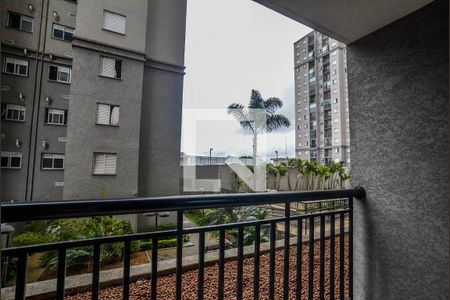 Varanda da Sala de apartamento para alugar com 2 quartos, 50m² em Vila Metalúrgica, Santo André