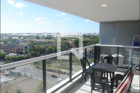 Varanda de apartamento para alugar com 1 quarto, 53m² em Stella Maris, Salvador