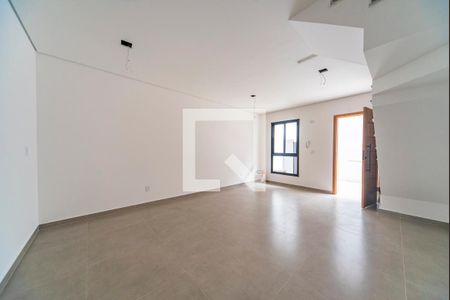 Sala de casa de condomínio à venda com 2 quartos, 89m² em Vila Pires, Santo André