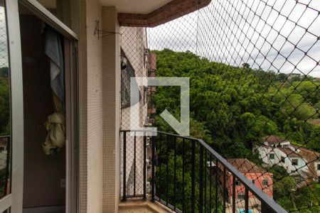 Varanda da Sala de apartamento para alugar com 3 quartos, 100m² em Santa Rosa, Niterói