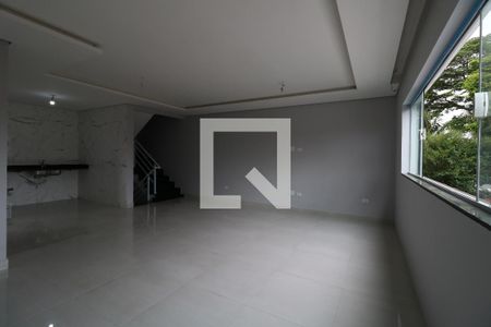 Sala de casa para alugar com 3 quartos, 155m² em Vila Homero Thon, Santo André