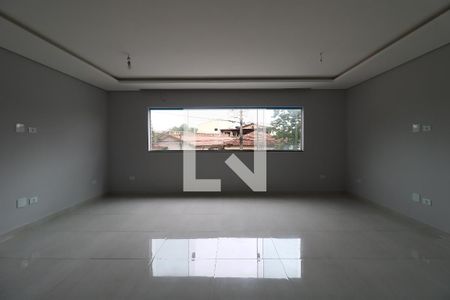 Sala de casa para alugar com 3 quartos, 155m² em Vila Homero Thon, Santo André