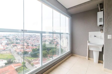 Varanda da Sala de apartamento para alugar com 2 quartos, 54m² em Centro, Mogi das Cruzes