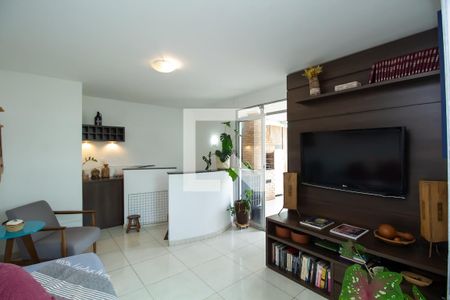 Sala 2 de apartamento à venda com 2 quartos, 104m² em Sagrada Família, Belo Horizonte