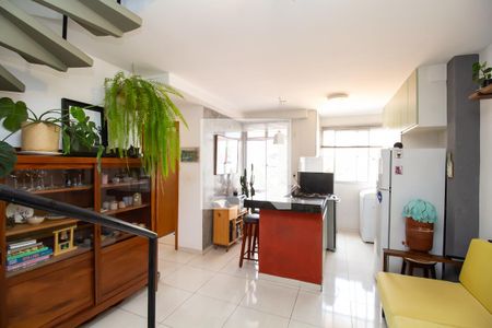 Sala 1 de apartamento à venda com 2 quartos, 104m² em Sagrada Família, Belo Horizonte