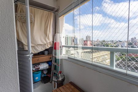 Varanda da sala  de apartamento para alugar com 2 quartos, 45m² em Centro, Diadema