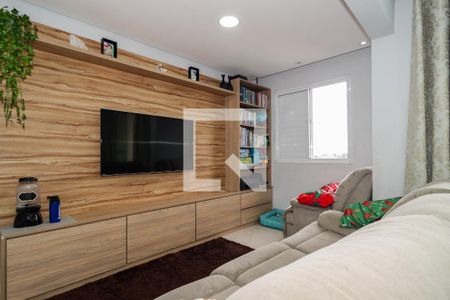 Sala de apartamento à venda com 2 quartos, 62m² em Jardim Caner, Taboão da Serra