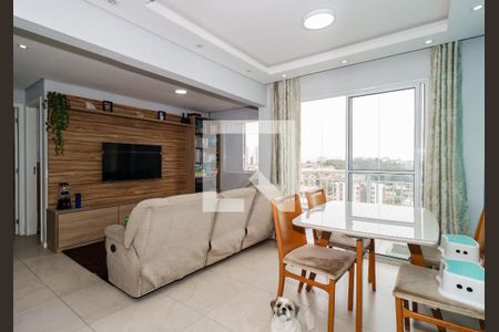 Sala de apartamento à venda com 2 quartos, 62m² em Jardim Caner, Taboão da Serra