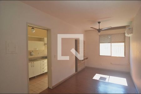 Sala de apartamento para alugar com 1 quarto, 38m² em Centro, Canoas