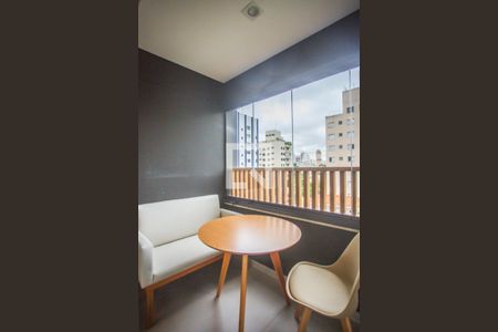 Varanda de kitnet/studio para alugar com 1 quarto, 26m² em Vila Clementino, São Paulo