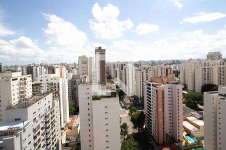 Vista da Varanda da Sala de apartamento para alugar com 2 quartos, 421m² em Indianópolis, São Paulo