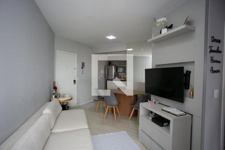 sala de apartamento para alugar com 2 quartos, 52m² em Vila Sonia do Taboao, Taboão da Serra