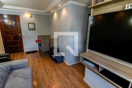 Sala de apartamento à venda com 2 quartos, 54m² em Parque Pinheiros, Taboão da Serra