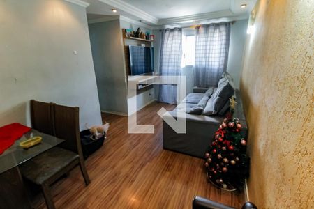 Sala de apartamento à venda com 2 quartos, 54m² em Parque Pinheiros, Taboão da Serra