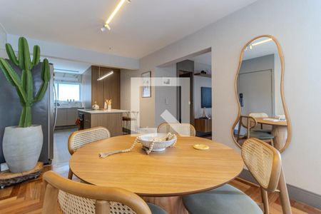 Sala de Jantar de apartamento para alugar com 1 quarto, 67m² em Santa Cecilia, São Paulo