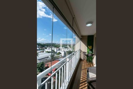 Varanda Sala de apartamento à venda com 2 quartos, 70m² em Aeroporto, Belo Horizonte