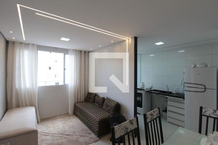 Sala de apartamento para alugar com 2 quartos, 52m² em Mantiqueira, Belo Horizonte