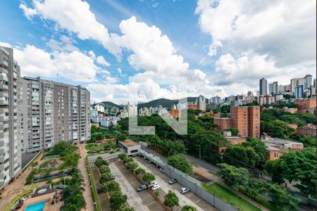 Varanda da Sala de apartamento para alugar com 2 quartos, 67m² em Estrela Dalva, Belo Horizonte