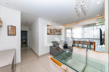 Sala de apartamento para alugar com 2 quartos, 67m² em Estrela Dalva, Belo Horizonte