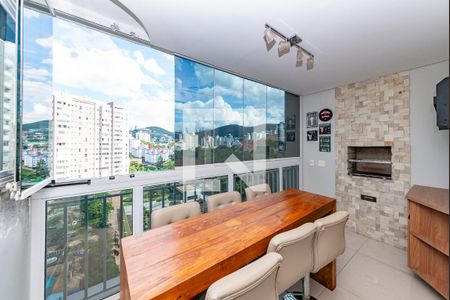 Varanda da Sala de apartamento para alugar com 2 quartos, 67m² em Estrela Dalva, Belo Horizonte