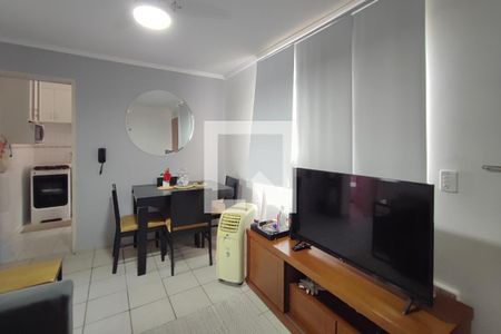 Sala de apartamento à venda com 2 quartos, 46m² em Vila Pompéia, Campinas