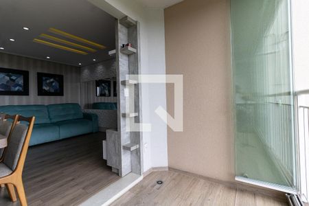 Varanda da Sala de apartamento para alugar com 3 quartos, 63m² em Vila Moraes, São Paulo